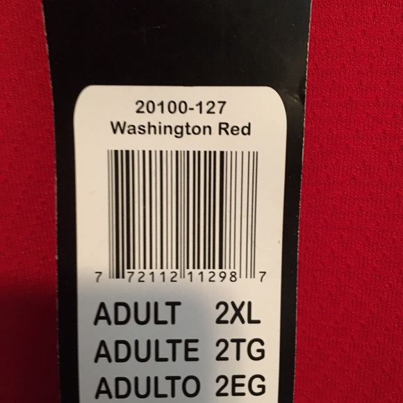 Kamazu Washington red practice hockey jersey - Picture 5 of 6